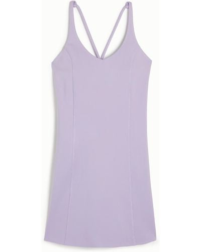 Hollister Gilly Hicks Active Recharge Seamed Dress - Purple