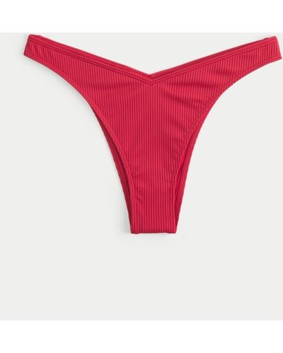 Red Hollister Beachwear and swimwear outfits for Women