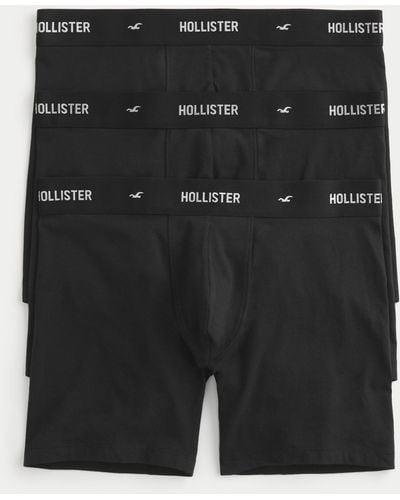 Hollister Longer-length Boxer Brief 3-pack - Black