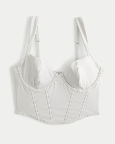 Hollister Gilly Hicks Recharge Bustier - Weiß
