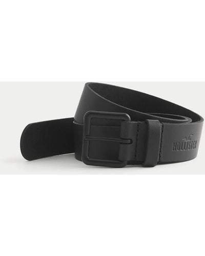 Hollister Leather Belt - Black
