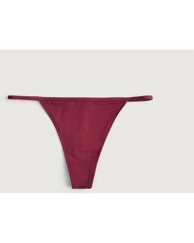 Hollister Gilly Hicks Micro String Thong Underwear - Purple