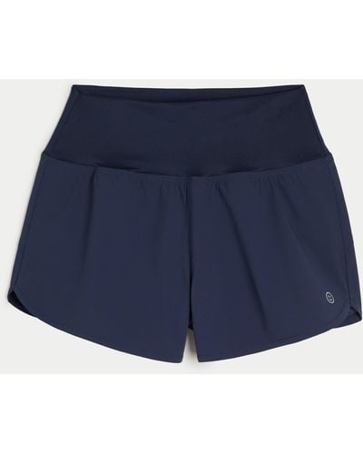 Hollister Gilly Hicks Active Laufshorts - Blau