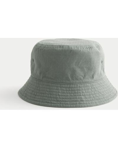 Hollister Reversible Bucket Hat - Green
