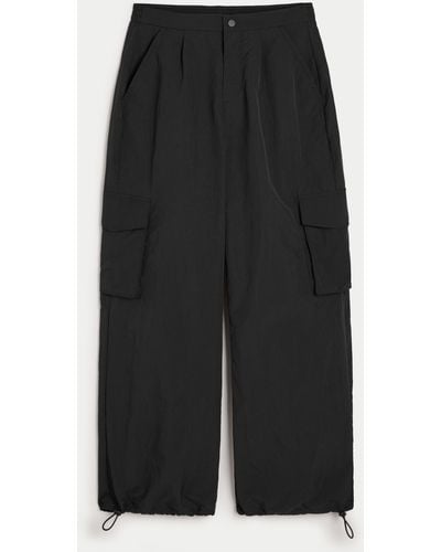 Hollister Gilly Hicks Active Cargo Trousers - Black