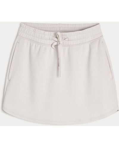 Hollister Gilly Hicks Active Cooldown Skirt - Natural