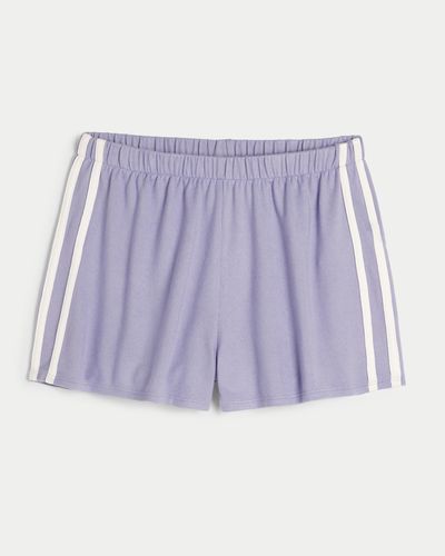 Hollister Gilly Hicks Cosy Shorts - Purple
