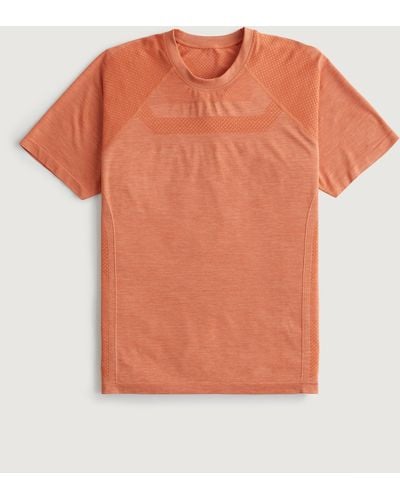 Hollister Gilly Hicks Active Seamless Active T-shirt - Orange