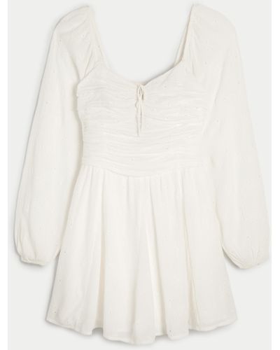 Hollister Ruched Skort Dress - White