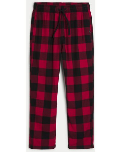 Hollister Pyjamahose für den ganzen Tag - Rot