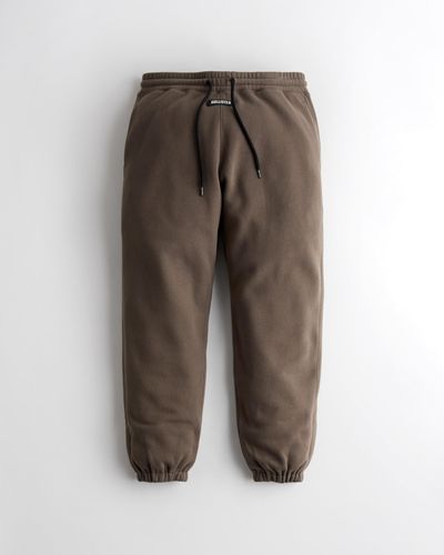 Hollister Oversized Joggers - Brown