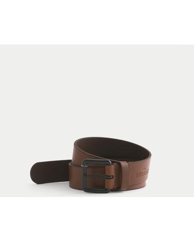 Hollister Leather Belt - Brown