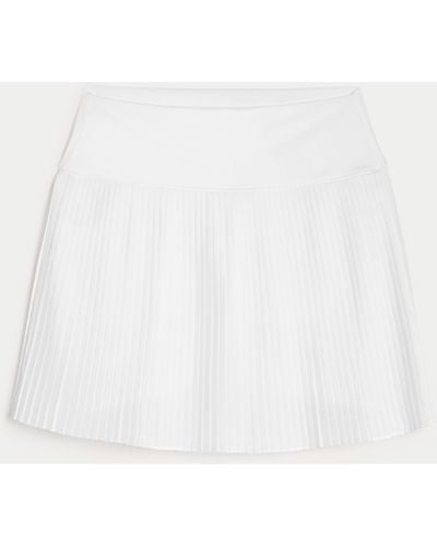 Hollister Gilly Hicks Active Pleated Skortie - White