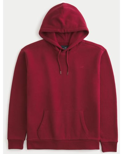 Hollister Icon Hoodie - Red