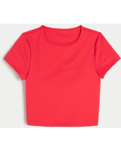 Hollister Gilly Hicks Active Recharge Sport T-shirt - Red