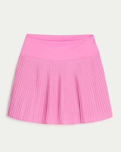 Hollister Gilly Hicks Active Pleated Skortie - Pink