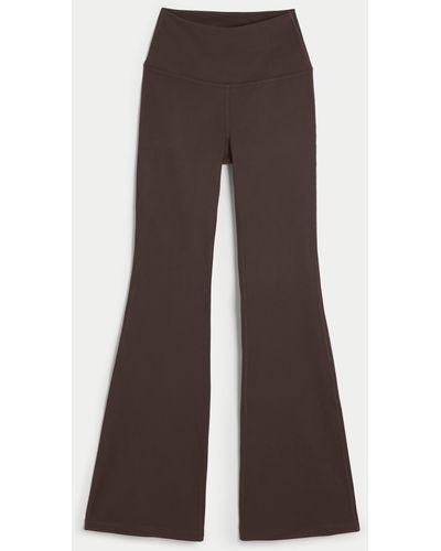 Hollister Gilly Hicks Active Recharge High-rise Flare Leggings in Black |  Lyst UK