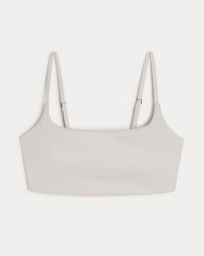 Hollister Gilly Hicks Active Recharge Twist-back Sports Bra - White