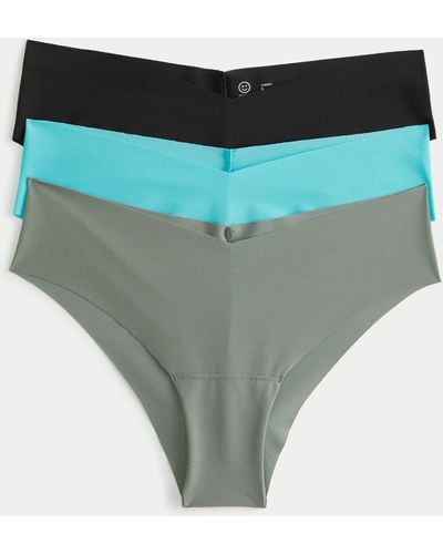 Hollister Gilly Hicks No-show Cheeky Underwear 3-pack - Green