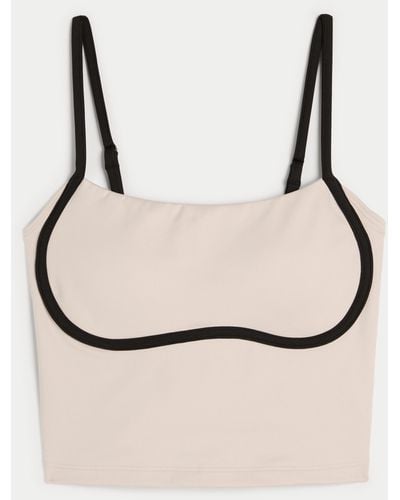 Hollister Gilly Hicks Active Recharge Under-bust Cami - Natural