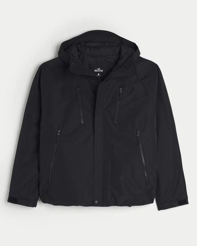 Hollister Insulated Shell Jacket - Black