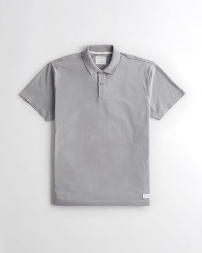 Hollister Elevated Must-have Polo - Grey