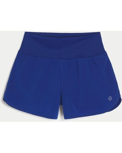 Hollister Gilly Hicks Active Laufshorts - Blau