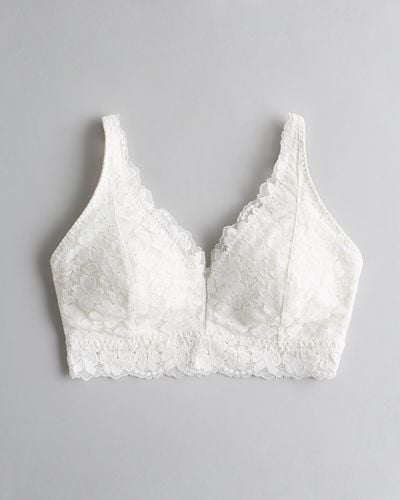 Hollister Gilly Hicks Curvy Lace Triangle Bralette