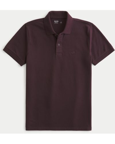 Hollister Icon Polo - Red