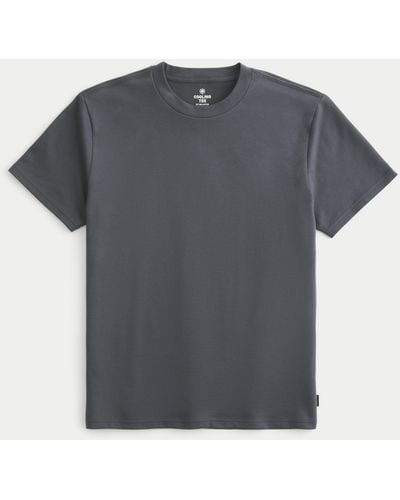 Hollister Relaxed Cooling Tee - Grey