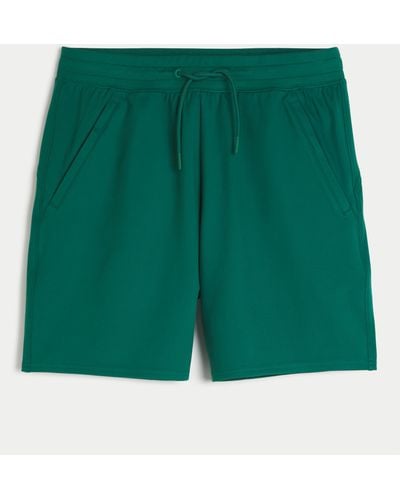Hollister Gilly Hicks Active Recharge Shorts - Green