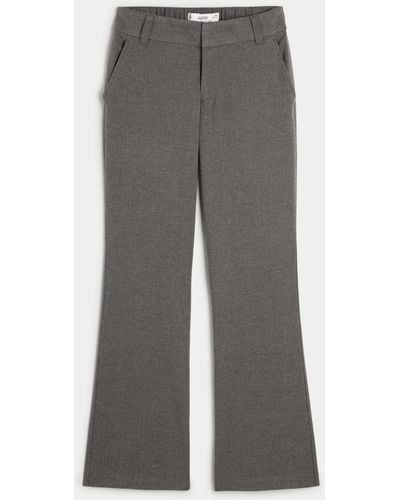 Hollister Hollister Livvy Mid-rise Boot Trousers - Grey