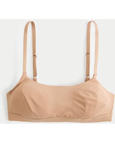 Hollister Gilly Hicks Micro-modal Scoop Bralette - Natural