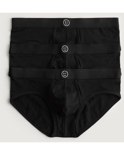 Hollister Gilly Hicks Cotton Modal Brief 3-pack - Black