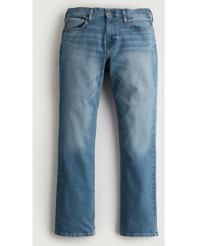 Hollister Medium Wash Boot Jeans - Blue