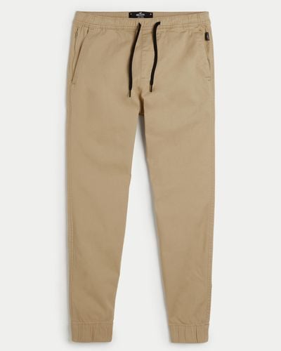 Hollister Skinny Jogger-Hose - Natur