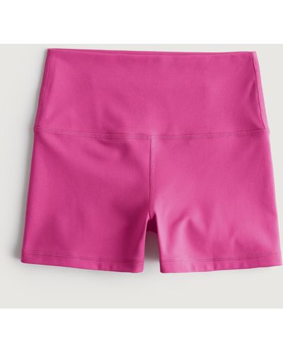 Hollister Gilly Hicks Active Recharge High-rise Shortie 3" - Pink