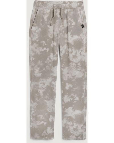 Hollister Gilly Hicks Cosy Straight-leg Trousers - Grey