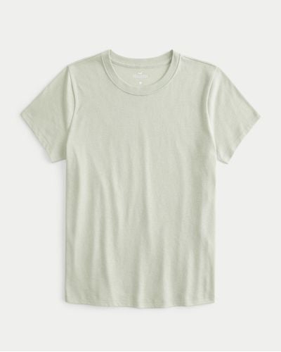 Hollister Longer-length Crew T-shirt - Multicolour