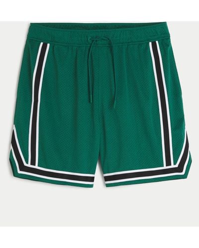 Hollister Gilly Hicks Active Mesh Shorts - Green
