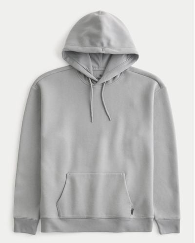 Hollister Relaxed Cooling Hoodie - Grey