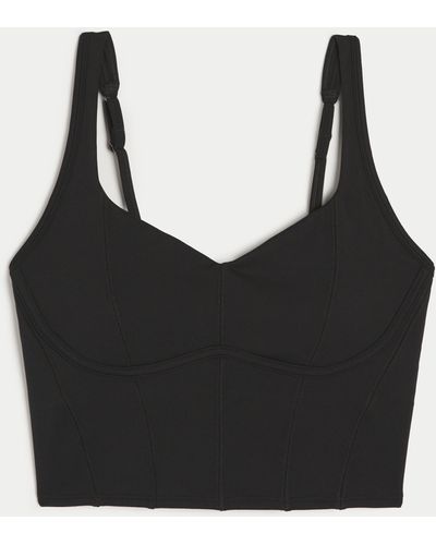 Hollister Gilly Hicks Active Boost Tank - Black