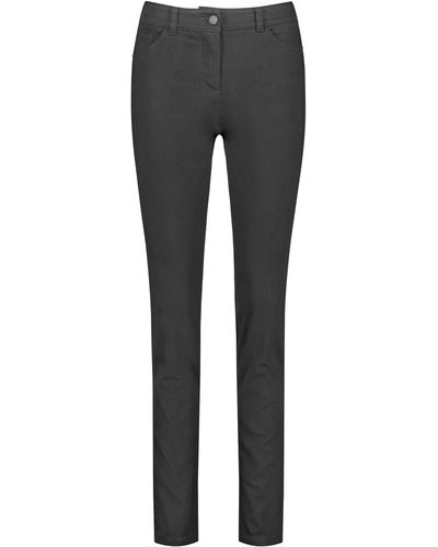 Gerry Weber 5-pocket jeans best4me slimfit baumwolle - Grau