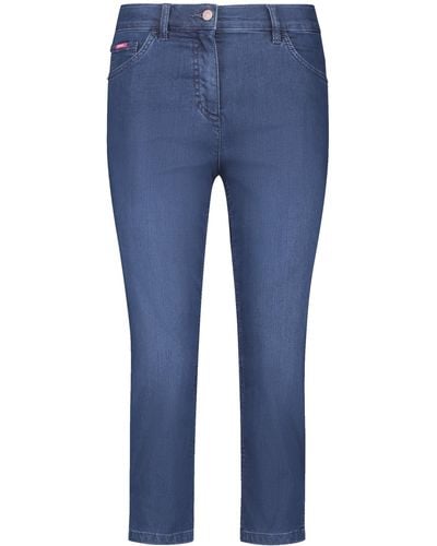 Gerry Weber 3/4 jeans sol꞉ine best4me high light - Blau