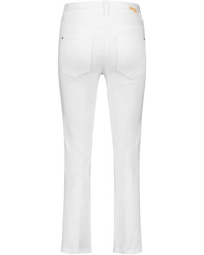 Gerry Weber Ausgestellte jeans mar꞉lie flared cropped baumwolle - Weiß