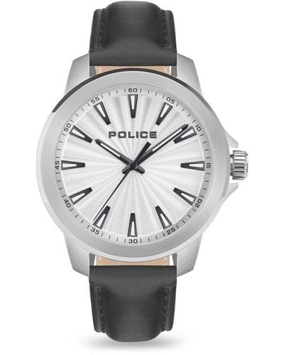 Police Steel Fashion Analogue Quartz Watch - Metallic