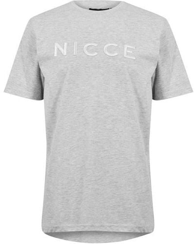 Nicce London Mercury T-shirt - Grey