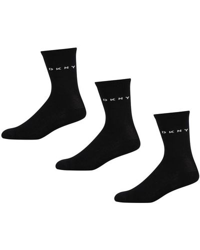 DKNY Paige Sock 3pk Ld00 - Black