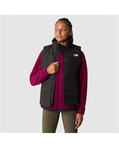 The North Face Quilted Gilet - Red