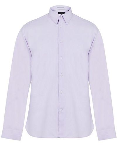 Ted Baker Dalton Slim Fit Shirt - Purple